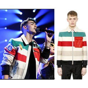 J W Anderson customized wool jacket Joe Jonas